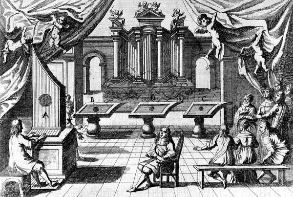 Athanasii Kircheri ... Phonurgia nova sive conjugium mechanico-physicum artis et natvrae paranympha phonosophia concinnatum. Quâ universa sonorum natura, proprietas, vires effectuúmq prodigiosorum causœ, novâ & multiplici experimentorum exhibitione enucleantur; instrumentorum acusticorum, machinarúmq ad naturœ prototypon adaptandarum, tum ad sonos ad remotissima spatia propagandos, tum in abditis domorum recessibus per occultioris ingenii machinamenta clam palámve sermocinandi modus & ratio traditur, tum denique in bellorum tumultibus singularis hujusmodi organorum usus, & praxis per novam phonologiam describitur / [Athanasius Kircher].