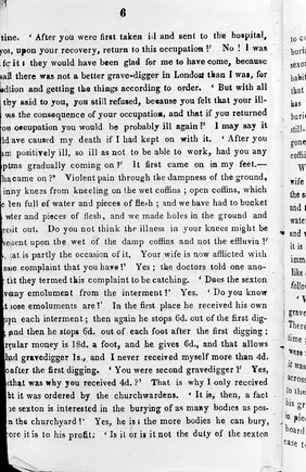 Horrors of the London burial grounds, being a correct account of the horrible disclosures made by gravediggers : with the manner of cutting up dead bodies, and other horrible transactions.