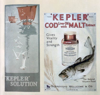 Robert Rhodes James: Advertisement for Cod Liver Oil.