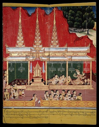 Burmese-Pali Manuscript.