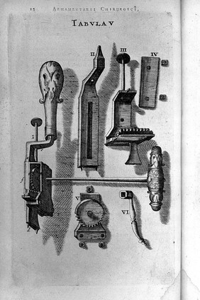 Johannes Sucltetus, Armamentarium chirurgic