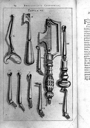 view Johannes Scultetus, Armamentarium chirurgicum