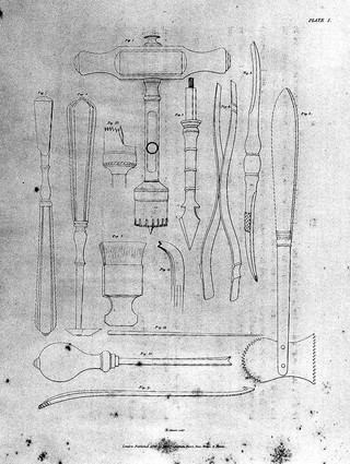 Illustrations of the great operations of surgery, trepan, hernia, amputation, aneurism, and lithotomy / [Sir Charles Bell].