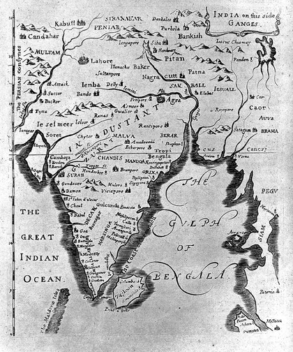 Some years travels into divers parts of Africa, and Asia the Great. Describing more particularly the Empires of Persia and Industan ... As also, many ... kingdoms in the oriental India ... / In this fourth impression are ... many additions.