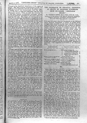 view British Medical Journal, March 1918.