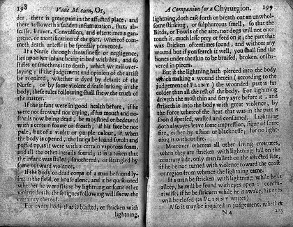 Vade mecum: or, a companion for a chyrurgion: fitted for times of peace or war. Compendiously shewing ... the use of every severall instrument ... and the vertues and qualities of such medicines as are needfull ... with the maner [sic] of compounding them ... As also the perfect cure of green wounds, either incised or contused, ulcers, fistulaes, fractures, and dislocations. To which is added the maner [sic] of making reports before a Judge of Assize, of any one that hath come to an untimely end / [Thomas Brugis].