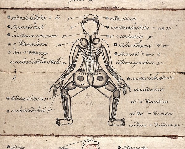 Siamese Manuscript. Pressure Massage Manual.