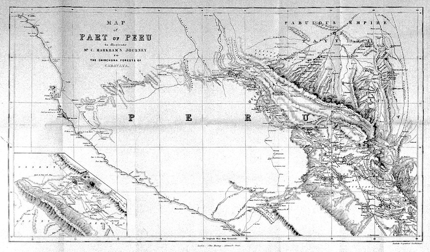 Travels in Peru and India : while superintending the collection of chinchona plants and seeds in South America, and their introduction into India / by Clements R. Markham.