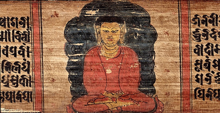 Buddha in Dhyana, the stage of meditative training that lead to Samadhi.