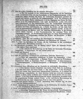 Über Entwickelungsgeschichte der Thiere. Beobachtung und Reflexion / [Karl Ernst von Baer].