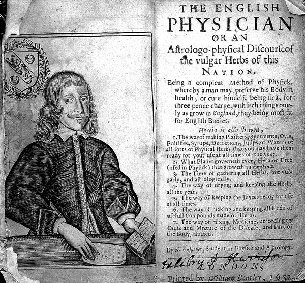 The English physitian: or an astrologo-physical discourse of the vulgar herbs of this nation. Being a compleat method of physick ... / By Nich. Culpeper.