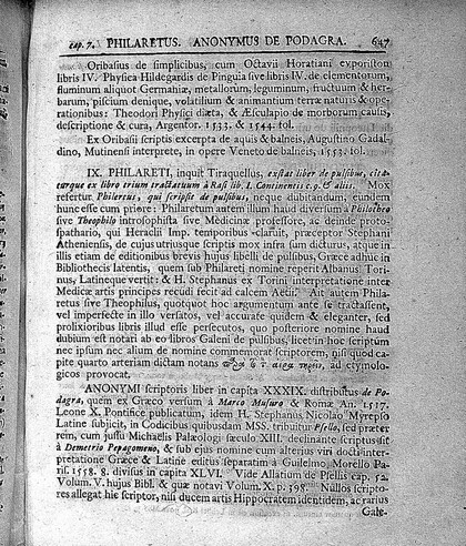 Bibliotheca Graeca. [Lib. I-VI] Sive notitia scriptorum veterum graecorum, quorumcunque monumenta integra, aut fragmenta edita exstant tum plerorumque è mss. ac deperditis / [Johann Albert Fabricius].