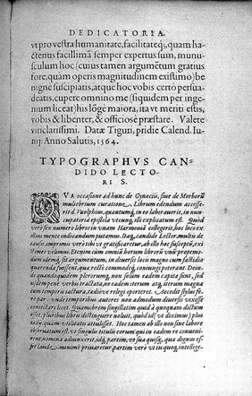 Gynaeciorum sive de mulierum affectibus commentarii Graecorum, Latinorum, Barbarorum, jam olim et nunc recens editorum: in tres [i.e. quatuor] tomos digesti / [Editi per Casparum Bauhinum] Et necessariis passim imaginibus illustrati.