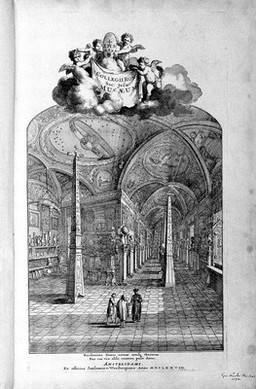 Romani Collegii Societatus [sic] Jesu Musaeum celeberrimum ; cujus magnum antiquariæ rei, statuarum imagimun, picturarumque partem, ex legato Alphonsi Donini ... relictum / P. Athanasius Kircherus ... novis et raris inventis locupletatum ... instruxit ... Innumeris insuper rebus ditatum, ad plurimorum, maximè exterorum, curiositatisque doctrinæ avidorum instantiam urgentesque preces novis compluribusque machinis, tum peregrinis ex Indiis allatis rebus publicae luci votisque exponit Georgius de Sepibus.