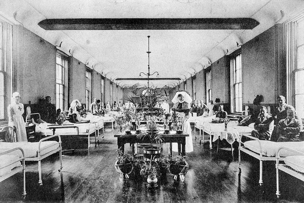 Photograph: Royal Herbet Hospital Woowich Ward.