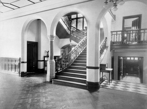 view Entrance to Bath House, Putney Heath.