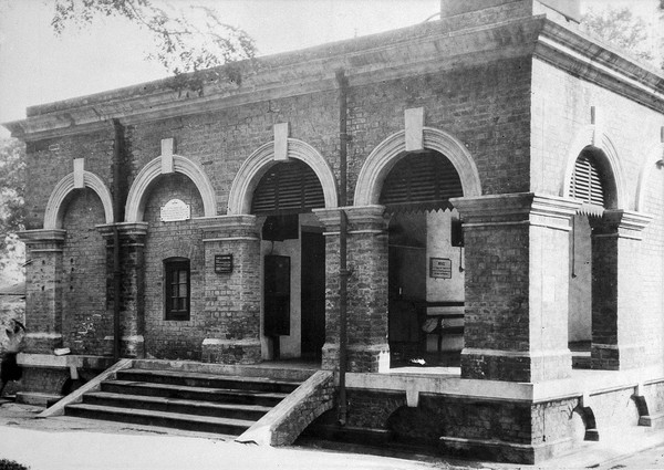 Presidency Hospital, Calcutta: Ross's laboratory.