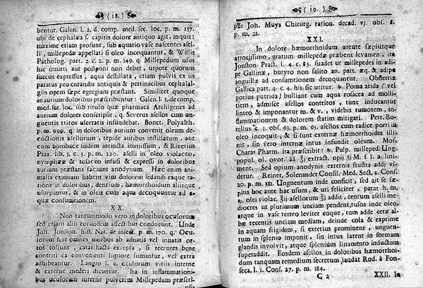 Disputatio medica sistens millepedas ... / [Johann Philipp Elvert].