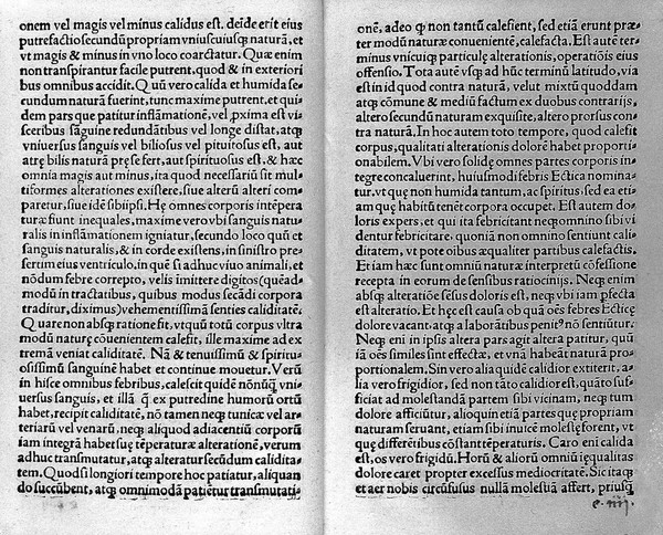 Galeni Opera / N. Leoniceno interprete. De differentiis morborum libri duo. De inaequali intemperatura liber unus. De arte curativa ad Glauconem libri duo. De crisibus libri tres.