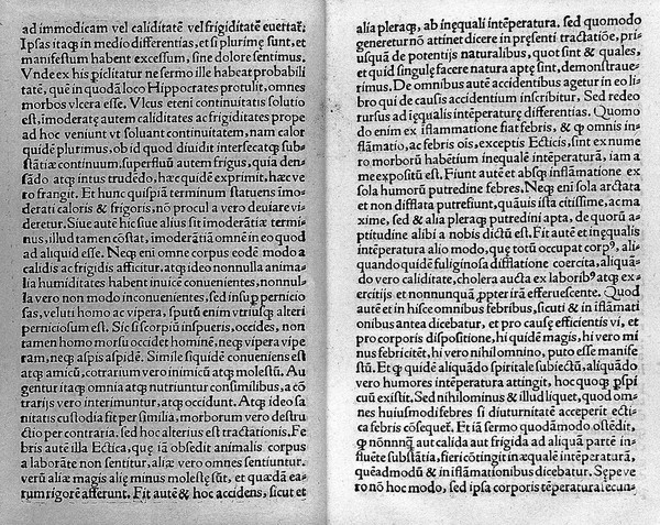 Galeni Opera / N. Leoniceno interprete. De differentiis morborum libri duo. De inaequali intemperatura liber unus. De arte curativa ad Glauconem libri duo. De crisibus libri tres.