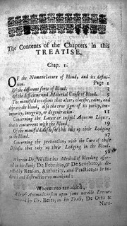 Aimatiasis; or, The true way of preserving the bloud in its integrity, and rectifying it, if at any time polluted and degenerate : wherein Dr. Willis his errour of bleeding is reprehended ... and certain opinions of Dr. Betts in physick rejected ... phlebotomy ... declared to be destructive. Whereunto are added a stomachical spirit. Diaetetical instructions. The nature and cure of the griping of the guts.