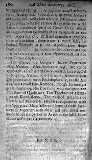 Aimatiasis; or, The true way of preserving the bloud in its integrity, and rectifying it, if at any time polluted and degenerate : wherein Dr. Willis his errour of bleeding is reprehended ... and certain opinions of Dr. Betts in physick rejected ... phlebotomy ... declared to be destructive. Whereunto are added a stomachical spirit. Diaetetical instructions. The nature and cure of the griping of the guts.