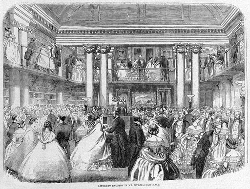 Mr. Mudies New Hall, London Illustrated News