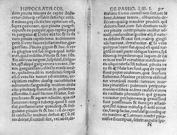 De morbis libri IV. De passionibus libri II. De sacro morbo comitialive, liber I. De glandulis per omnia membra, liber I. De locis in homine, liber I. De specie, acie, visuve, liber I. De humoribus liber I. De mariscis et haemorrhoidibus liber I. De furore insaniave, liber I. De atrae bilis agitatione melancholiave, liber I / Interprete M. Fabio Calvo Ravennate.
