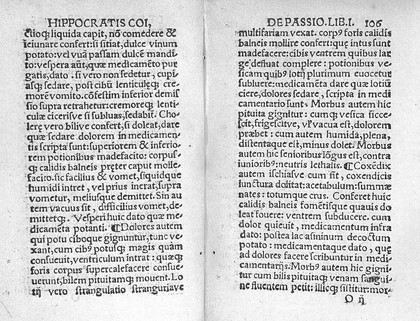 De morbis libri IV. De passionibus libri II. De sacro morbo comitialive, liber I. De glandulis per omnia membra, liber I. De locis in homine, liber I. De specie, acie, visuve, liber I. De humoribus liber I. De mariscis et haemorrhoidibus liber I. De furore insaniave, liber I. De atrae bilis agitatione melancholiave, liber I / Interprete M. Fabio Calvo Ravennate.