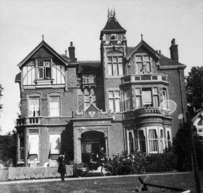 Exterior of St Cuthbert's, home of Sir William Bayliss.