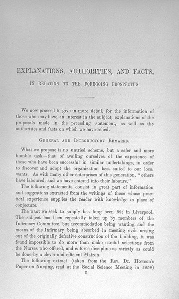 Text: The Organization of Nursing in a Large