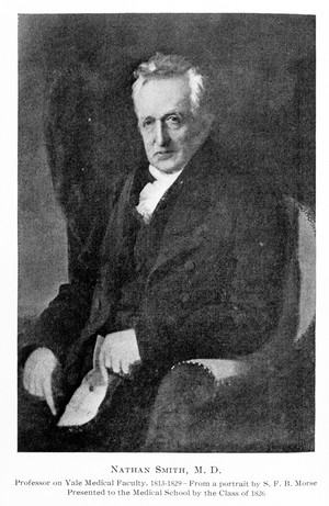 view Frontispiece portrait of Nathan Smith
