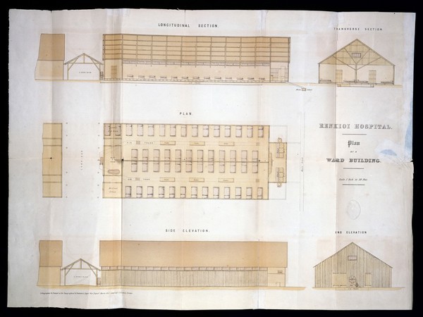 Report on the formation and general management of Renkioi Hospital, on the Dardanelles, Turkey / addressed to the Right Honourable the Secretary of State for War, by E.A. Parkes.