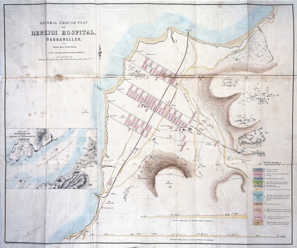 Report on the formation and general management of Renkioi Hospital, on the Dardanelles, Turkey / addressed to the Right Honourable the Secretary of State for War, by E.A. Parkes.