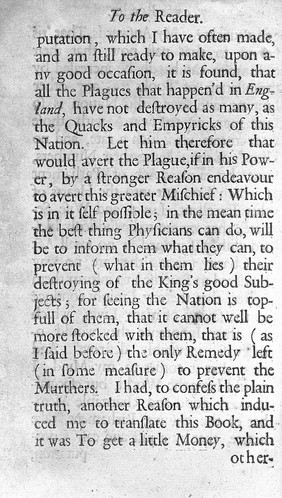 An introduction to the whole practice of physick. Shewing the natures and faculties of medicines ... Directing the more unskilful in the true method of physick, according to the most succesful practice of several modern physicians in general, and of the late famous Dr. Willis in particular / Being chiefly a translation of ... Wedelius.