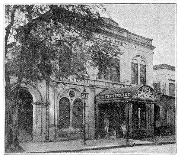 The Pharmacy in Dalhousie Square, Calcutta
