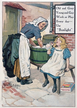 view Advert for 'Sunlight' laundry soap