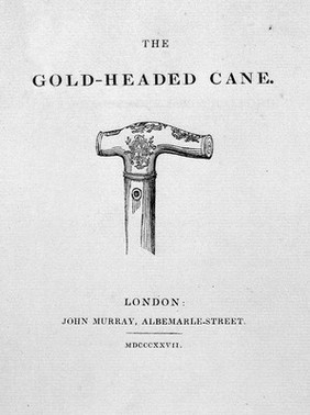 The gold-headed cane / [W. Macmichael].