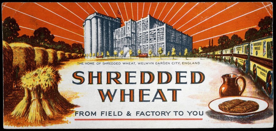 Ephemera Collection, Shredded Wheat advert