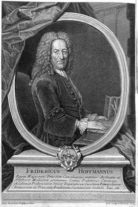 Friderici Hoffmanni consiliarii regis Borussiae intimi, et archiatri ... Opera omnia physico-medica denuò revisa, correcta et aucta, in sex tomos distributa, quibus continentur doctrinae solidis principiis physico-mechanicis, et anatomicis, atque etiam observationibus clinico-practicis superstructae. Methodo facili ac demonstrativa deductae, & per experientiam LVII. annorum stabilitae : Cum vita auctoris [by J. H. Schultze] et ejus praefatione de differente medicinae et medicorum statu. Atque conditione, & criteriis boni ac periti medici / [Friedrich Hoffmann].