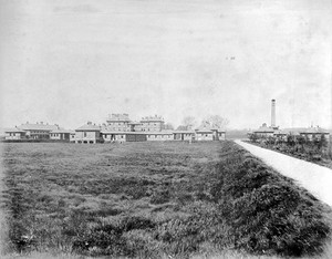 view Cardiff Sanatorium. Photograph, ca. 1895.