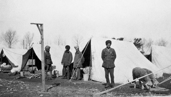 Sister Knocker,Sikh soldiers - Western front