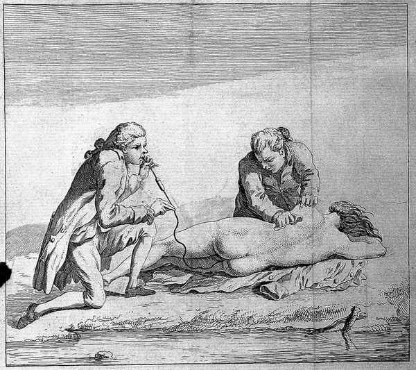 Avis au peuple, sur les asphyxies, ou morts apparentes et subites, contenant les moyens de les prévenir et d'y remédier. Avec la description d'une nouvelle boëte fumigatoire portative / [Joseph Jacques de Gardane].