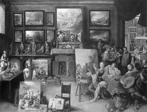 view The Art Collection, Frans Francken II, 1636