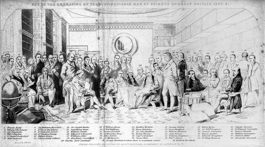 Memoirs of the distinguished men of science