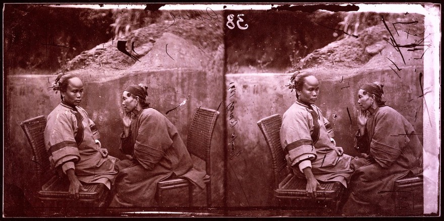 Amoy, Fukien province, China. Photograph, 1981, from a negative by John Thomson, 1869.