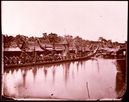 Bangkok, Siam [Thailand]. Photograph, 1981, from a negative by John Thomson, 1865.