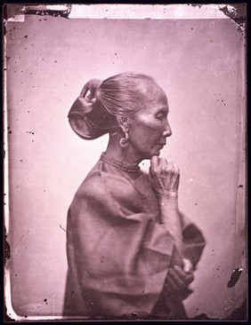 Canton, Kwangtung province, China. Photograph, 1981, from a negative by John Thomson, 1869.