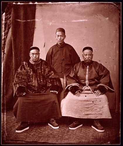 Canton, Kwangtung province, China. Photograph, 1981, from a negative by John Thomson, 1869.