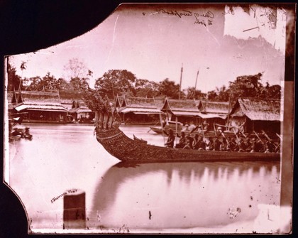 Bangkok, Siam [Thailand]. Photograph, 1981, from a negative by John Thomson, 1865.